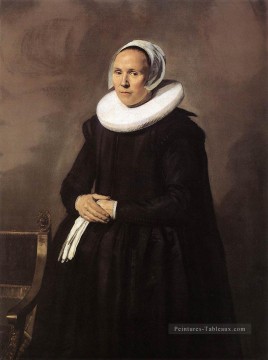  Steen Tableau - Feyntje Van Steenkiste portrait Siècle d’or néerlandais Frans Hals